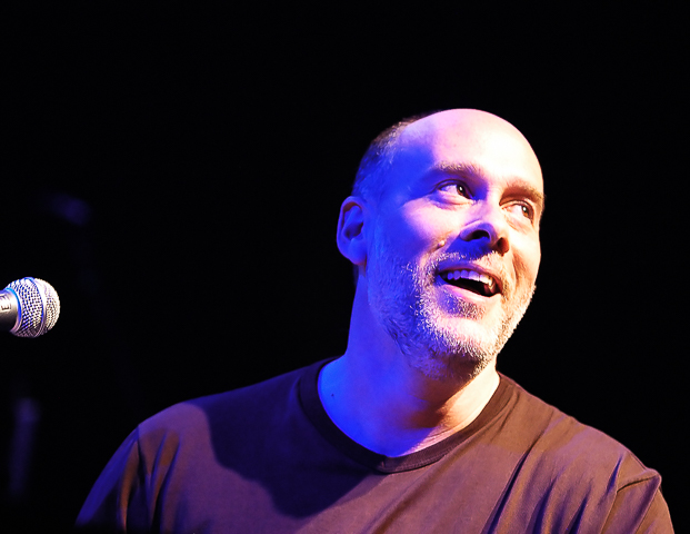 Marc Cohn during rehearsal for a Yamaha-sponsored concert in Minneapolis.