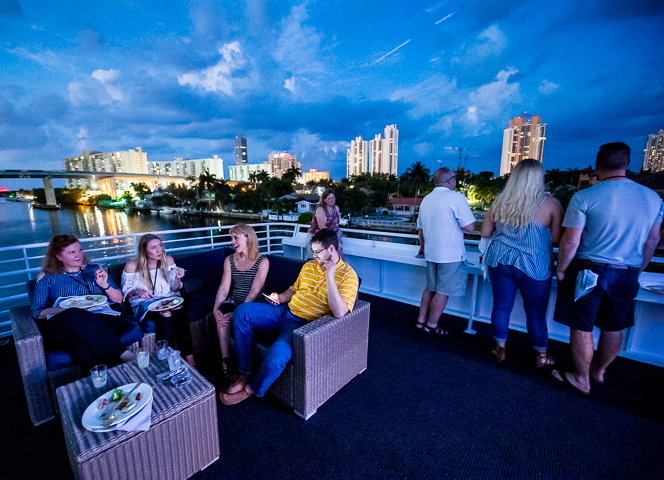 Conference attendees enjoy cruising along South Florida's Intracoastal Waterway.